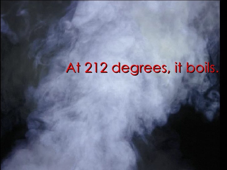 212 degrees powerpoint